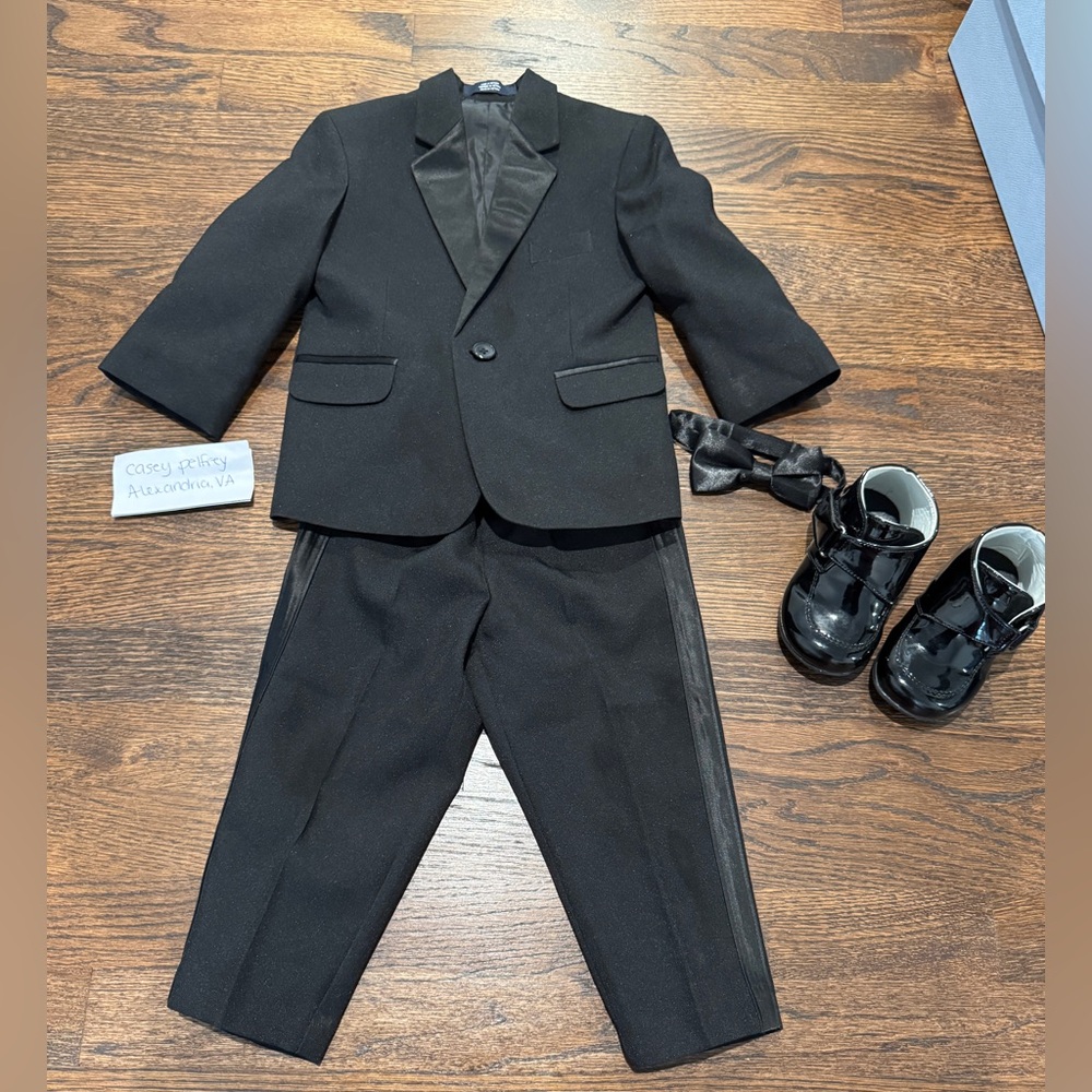 Nautica Black Tuxedo Toddler 24m